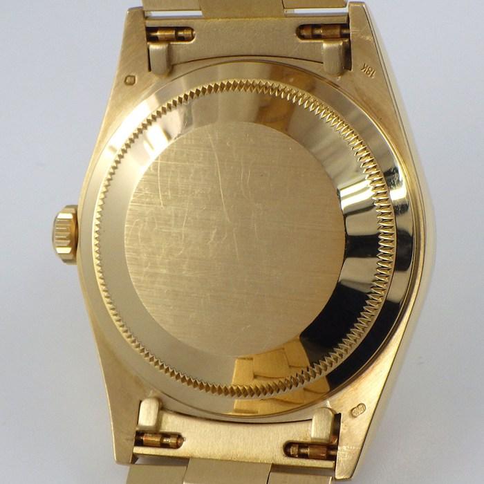 Rolex Day-Date Yellow Gold Diamond Gold Dial 36mm 1997