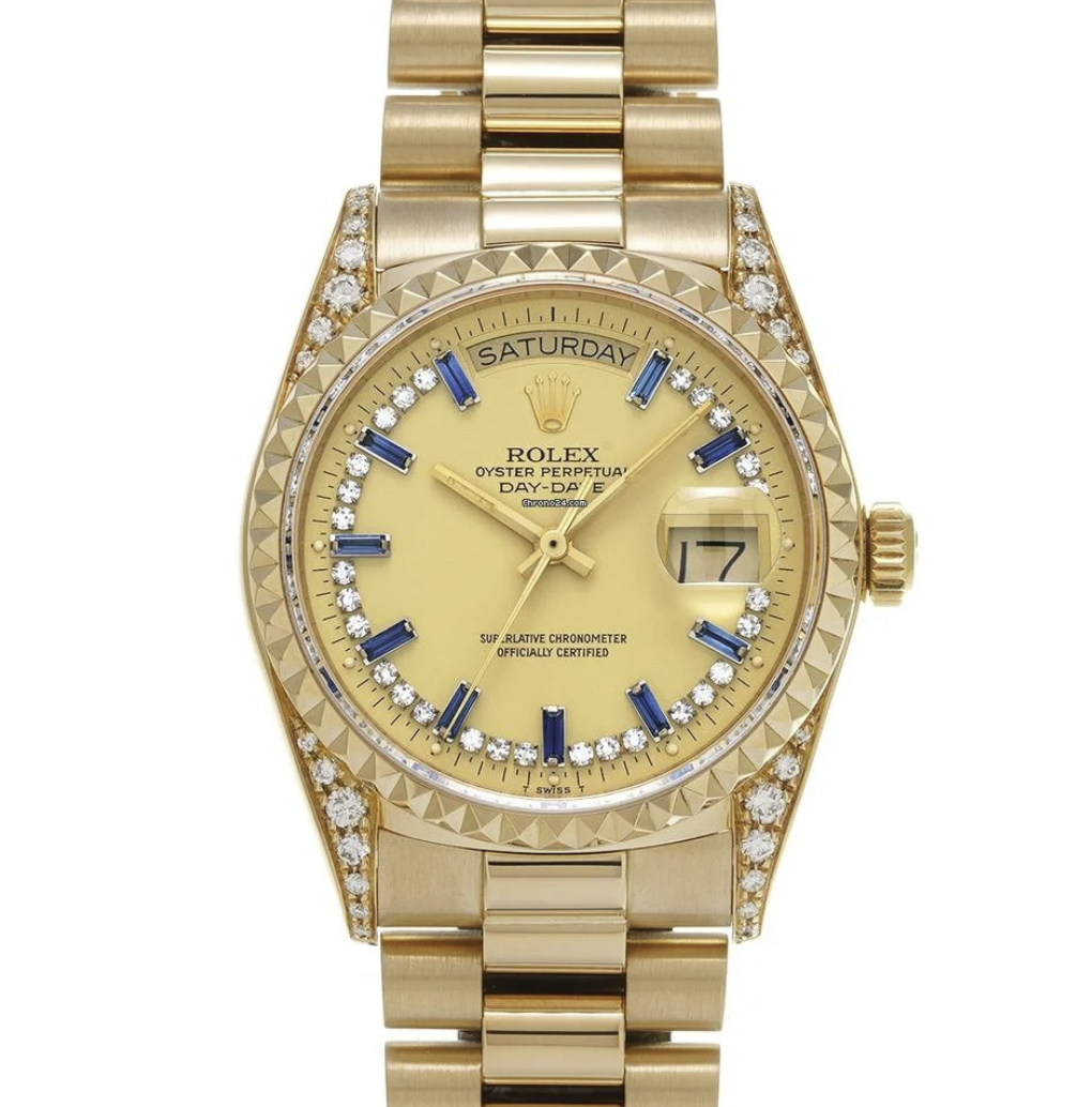 Screenshot 2026-02-26 at 7.28.29 PM Rolex Day-Date Yellow Gold Diamond Gold Dial 36mm