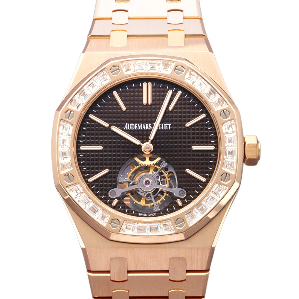 w206490-1 Royal Oak Tourbillon extra Shin Rose gold Diamond 41mm 2021