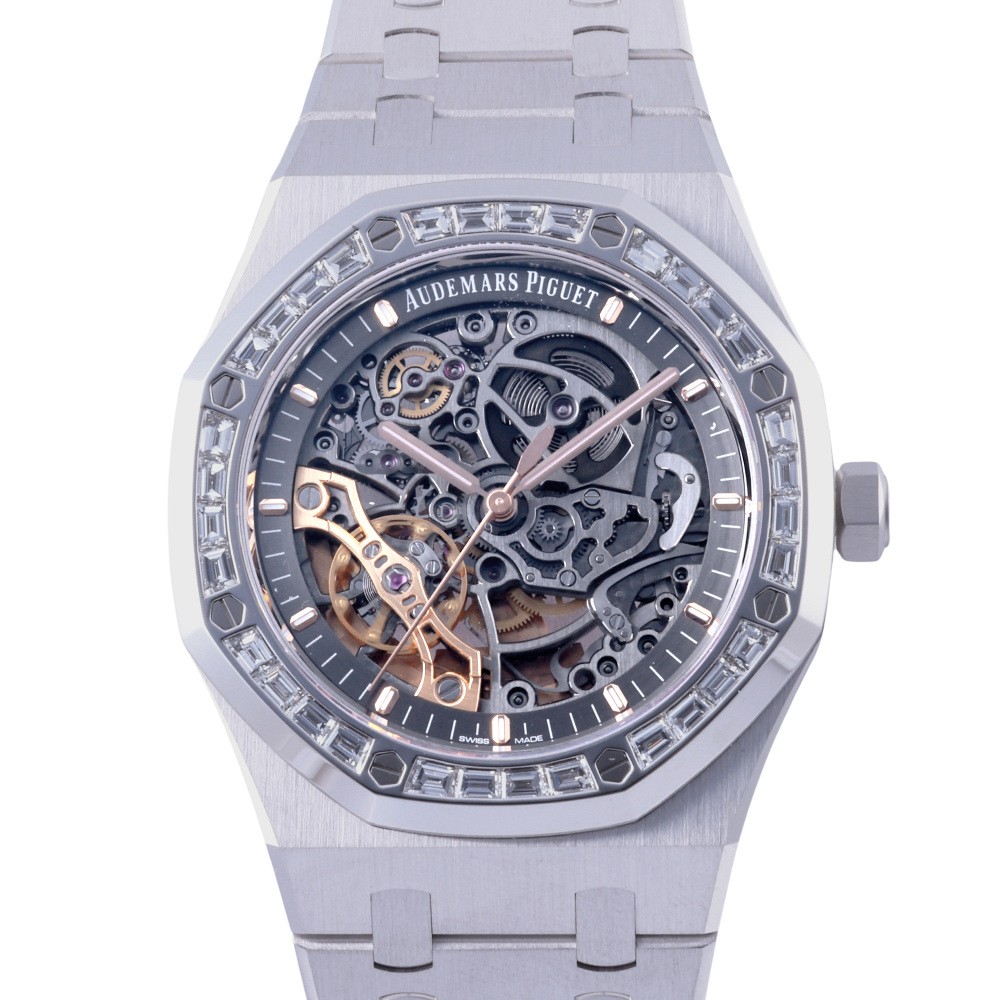 w213169-1 Royal Oak Double balance wheel Open work Boutique limited White gold 41mm 2021