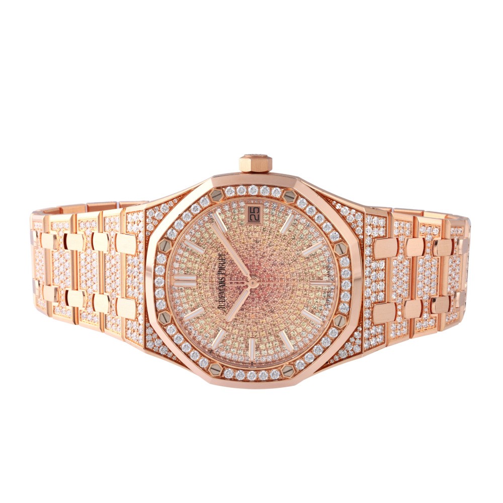 w213578-2 Royal Oak Automatic Gold Diamond Dial 41mm 2021