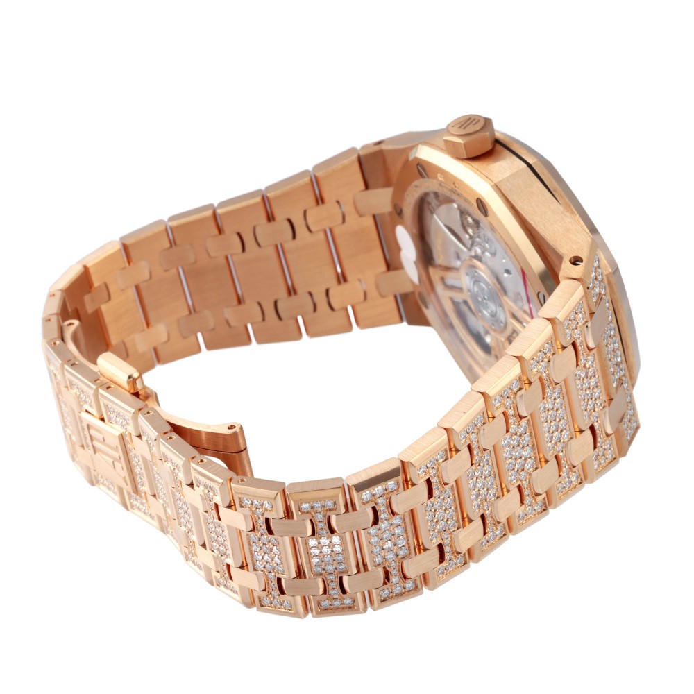 w213578-4 Royal Oak Automatic Gold Diamond Dial 41mm 2021