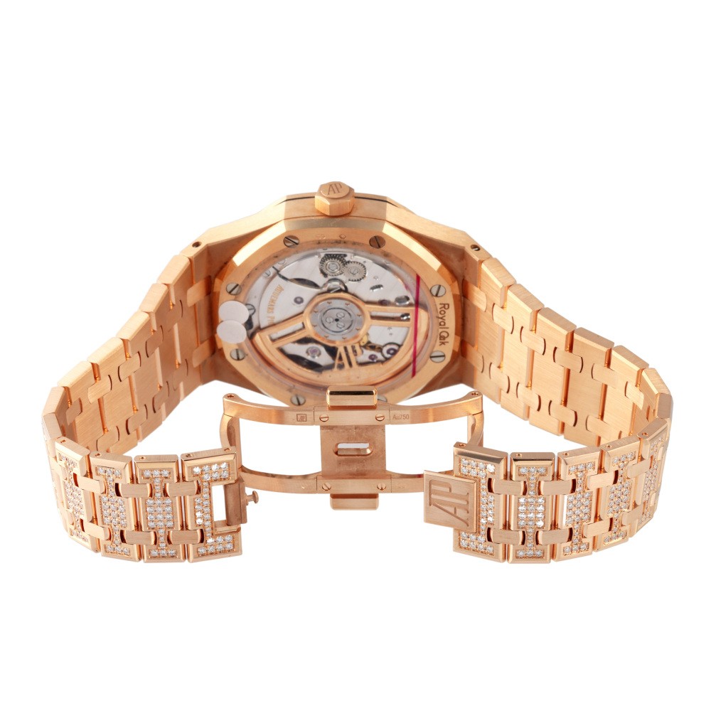 w213578-5 Royal Oak Automatic Gold Diamond Dial 41mm 2021