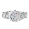 Rolex Day-Date White Gold Silver Diamond Dial Rainbow Diamond Bezel/Bracelet 36mm 2024