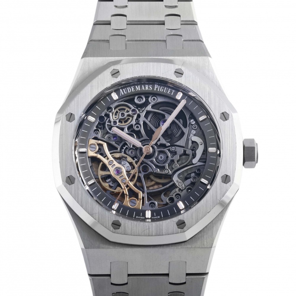 Royal Oak Double balance wheel Open work Boutique limited model Steel 41mm 2021