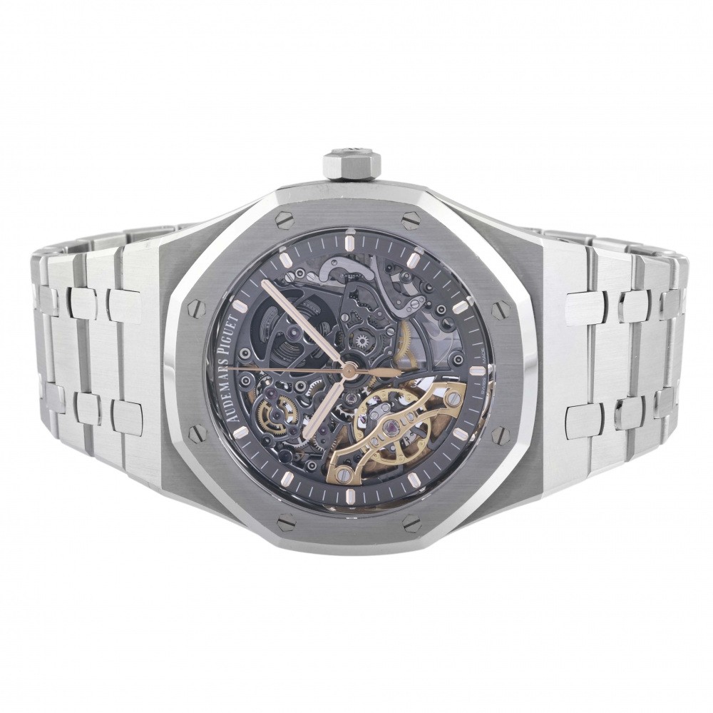 w214367-2 Royal Oak Double balance wheel Open work Boutique limited model Steel 41mm 2021