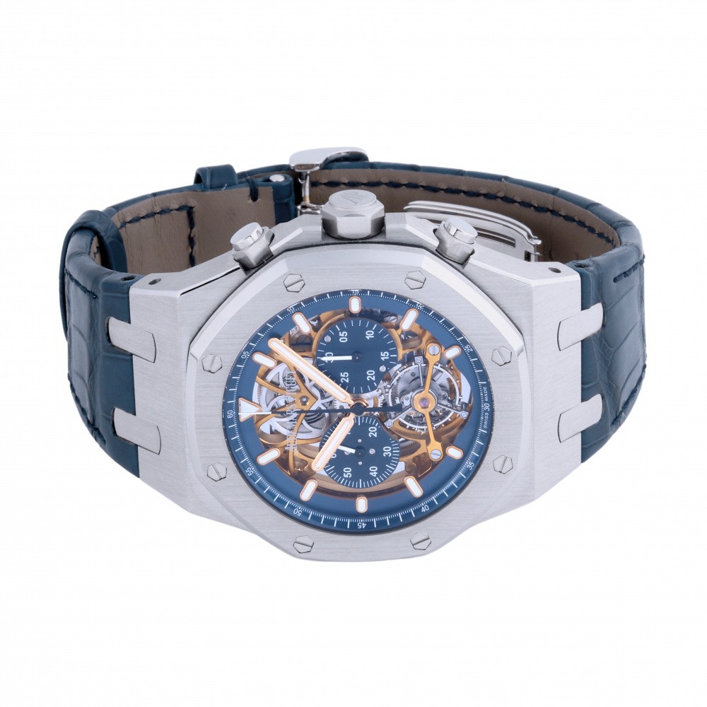Royal Oak Tourbillon Chronograph Open work Platinum 44mm