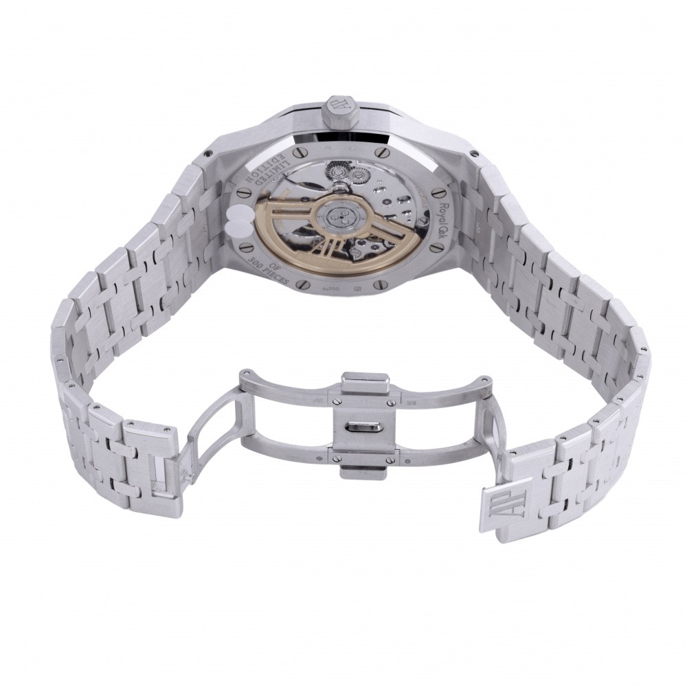 w217697-3 Royal Oak Automatic World Limited 300 White gold 41mm 2021-2