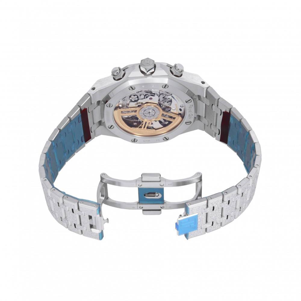 w227303-5 Royal Oak Frosted gold Chronograph White gold 41mm 2023