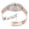 w234935-4 Rolex Datejust Two Tone Rose Gold White Dial 41mm 2023