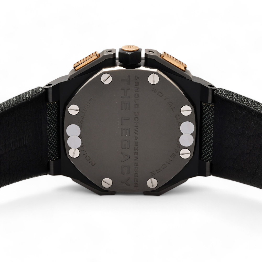 Royal Oak Offshore Chronograph The Legacy Arnold Schwarzenegger Collaboration Limited to 1500 copies in the world Ceramic 48mm 2013