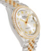 Rolex Datejust Two Tone Yellow Gold Silver Diamond Dial 36mm 2022