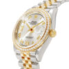 Rolex Datejust Two Tone Yellow Gold Silver Diamond Dial 36mm 2022