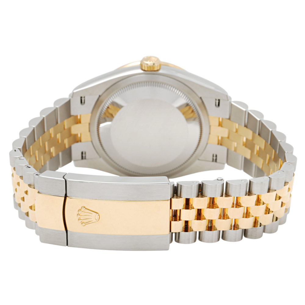 Rolex Datejust Two Tone Yellow Gold Silver Diamond Dial 36mm 2022