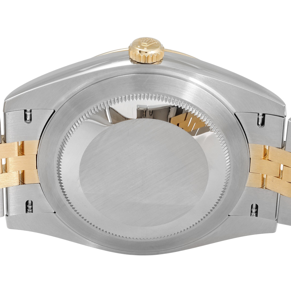 w258554-6 Rolex Datejust Two Tone Yellow Gold Diamond Gold Dial 41mm 2024