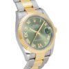 w259103-3 Rolex Datejust Two Tone Yellow Gold Green Dial 36mm 2024