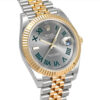 Rolex Datejust Two Tone Yellow Gold Wimbledon Dial 41mm 2022