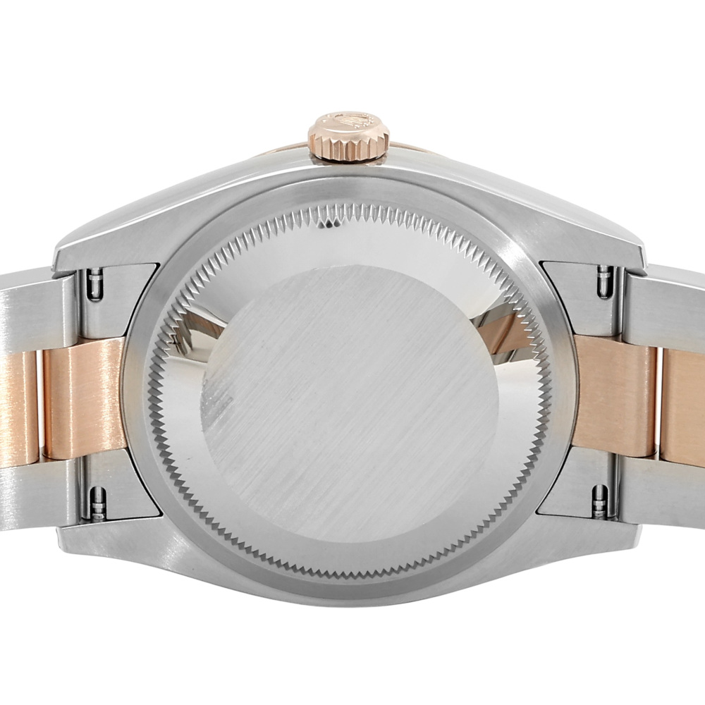 w259740-6 Rolex Datejust Two Tone Rose Gold Black Diamond Dial 36mm 2024