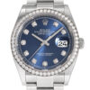 Rolex Datejust Two Tone White Gold Blue Diamond Dial 36mm 2019