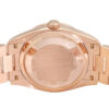 Rolex Day-Date Rose Gold Dark Brown Dial Diamond Bezel 36mm 2021
