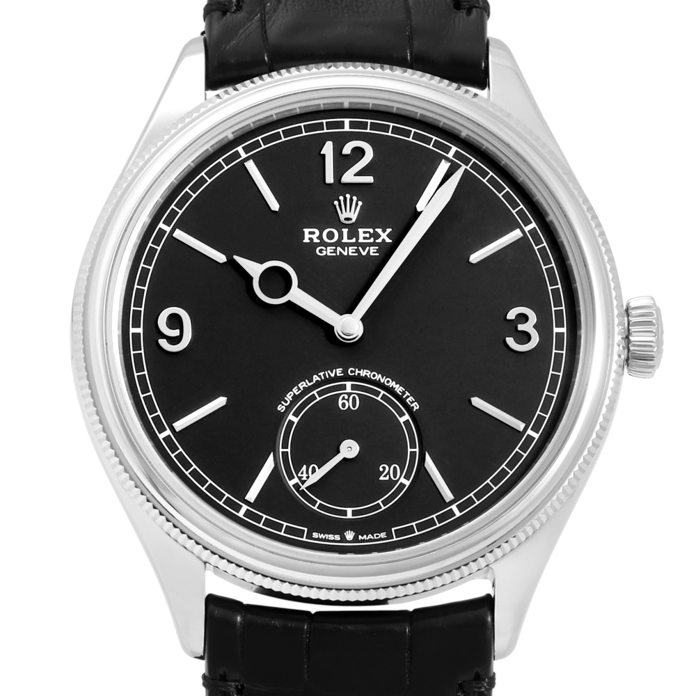 Rolex 1908 White Gold Black Dial 39mm 2026