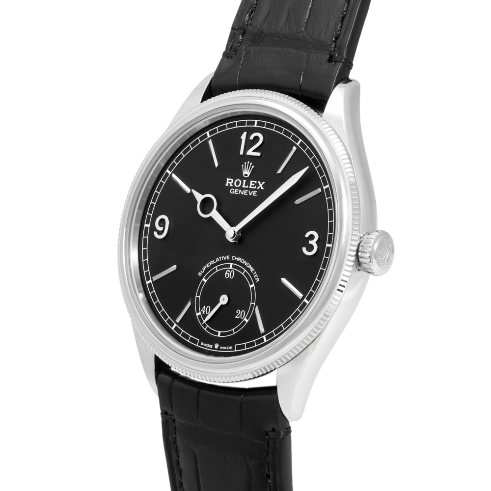 Rolex 1908 White Gold Black Dial 39mm 2026