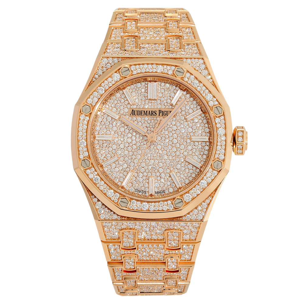 Royal Oak Automatic Rose gold Diamond 37mm 2025