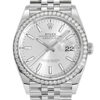 w261317-2 Rolex Datejust Two Tone White Gold Silver Dial 36mm 2024