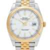 w261606-2 Rolex Datejust Two Tone Yellow Gold White Dial 41mm 2022
