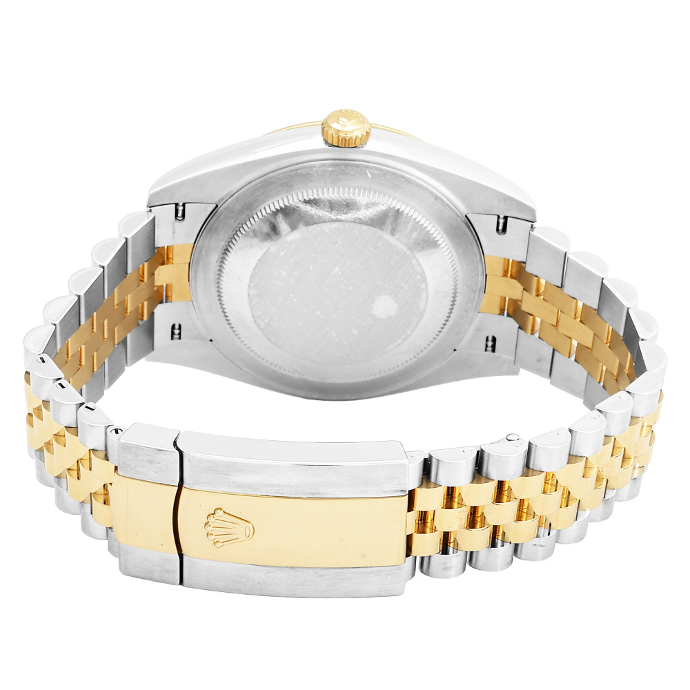 Rolex Datejust Two Tone Yellow Gold Gold Dial 41mm 2024