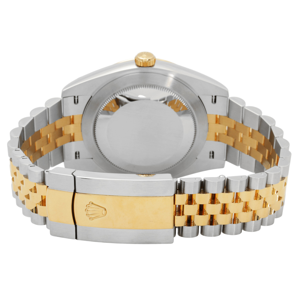 Rolex Datejust Two Tone Yellow Gold Black Dial 41mm 2022