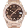 Rolex Datejust Rose Gold Chocolate Dial 31mm 2022