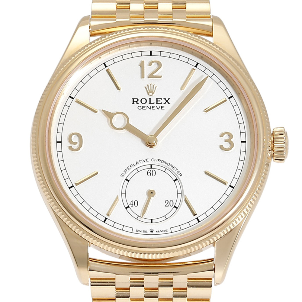 Perpetual 1908 39mm yellow gold white dial 2025 - 52508