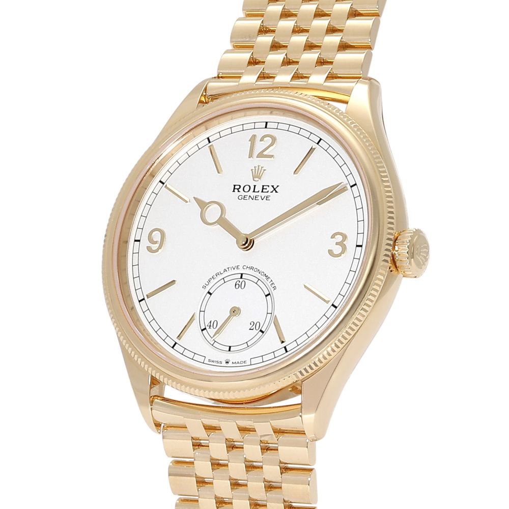 Perpetual 1908 39mm yellow gold white dial 2025 - 52508