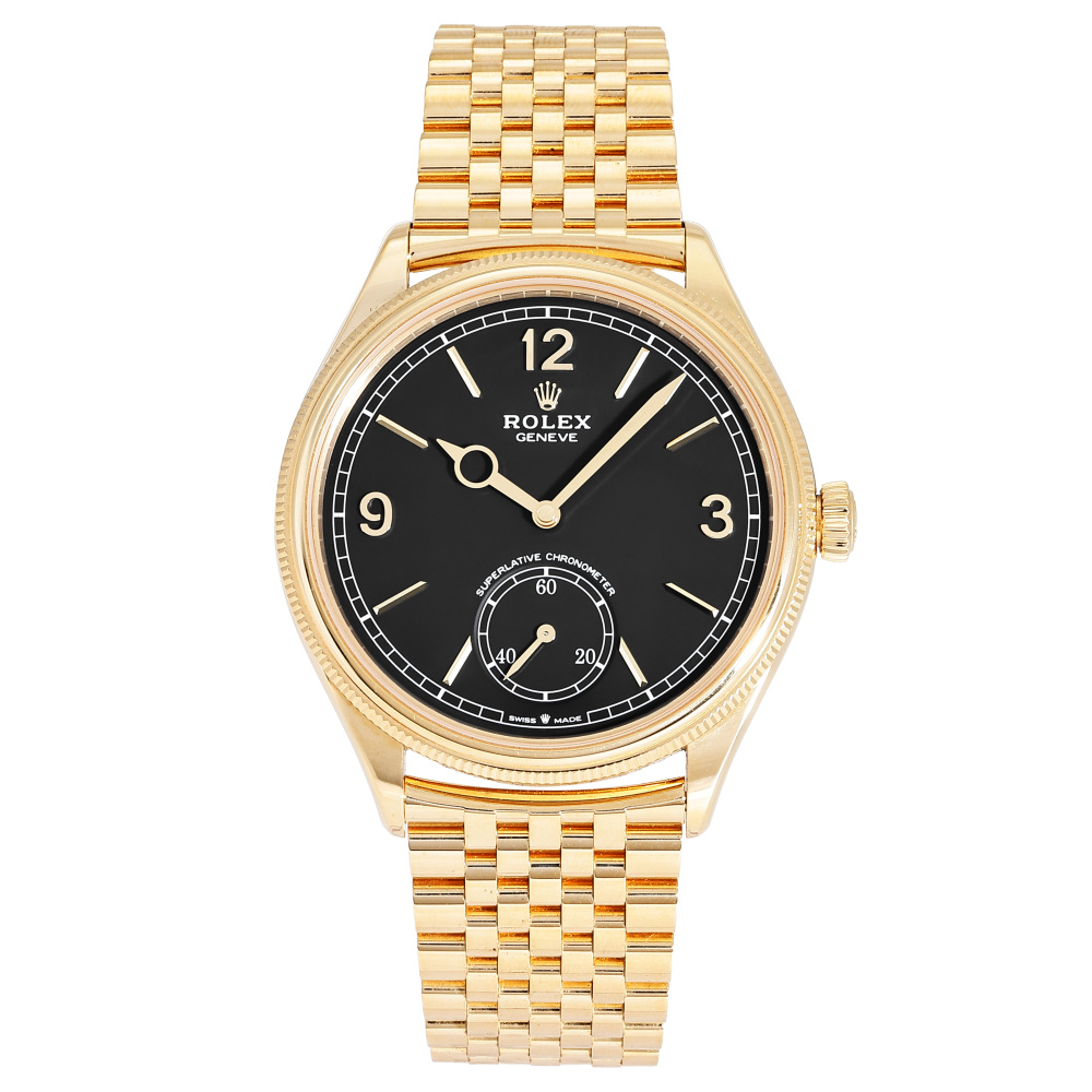w262286-1 Perpetual 1908 39mm yellow gold black dial 2025 - 52508
