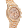 Royal Oak Chronograph Rose gold Diamond 41mm 2021