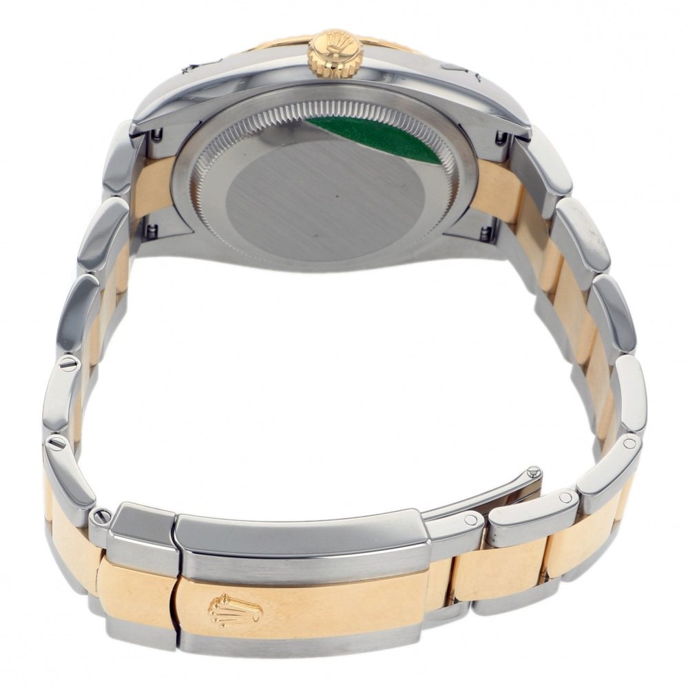 w262420-3 Rolex Datejust Two Tone Yellow Gold Silver Roman Diamond Dial 36mm 2021