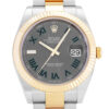 w262423-2 Rolex Datejust Two Tone Yellow Gold Wimbledon Dial 41mm 2024