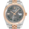 Rolex Datejust Two Tone Rose Gold Wimbledon Dial 41mm 2019