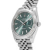 w263214-4 Rolex Datejust Two Tone White Gold Mint Green Dial 41mm 2023