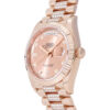 Rolex Day-Date Rose Gold Rose Dial Diamond Bracelet 36mm 2019