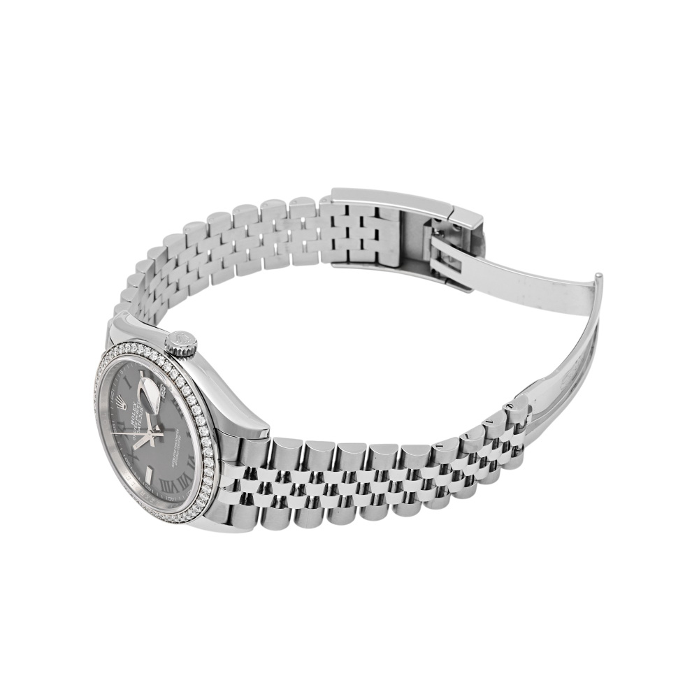 Rolex Datejust Two Tone White Gold Wimbledon Dial 36mm 2024