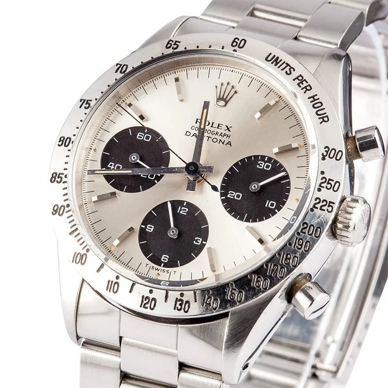 Daytona Steel White Dial Vintage 37mm 1964