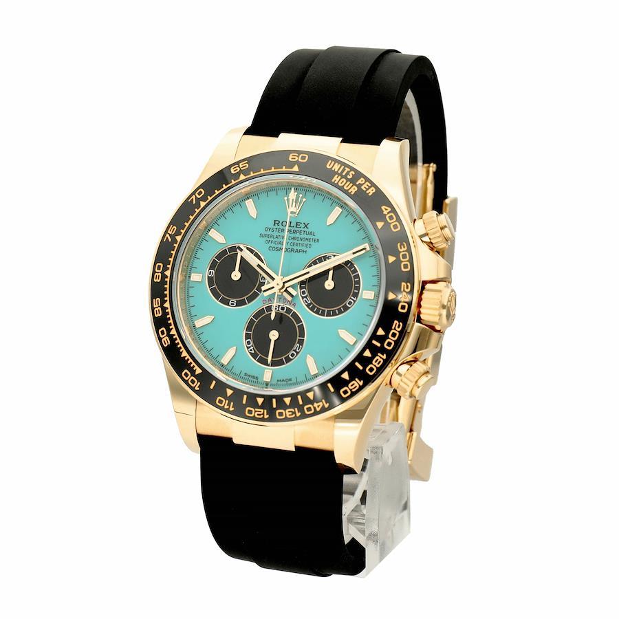 Daytona Yellow Gold Turquoise Dial 40mm 2025