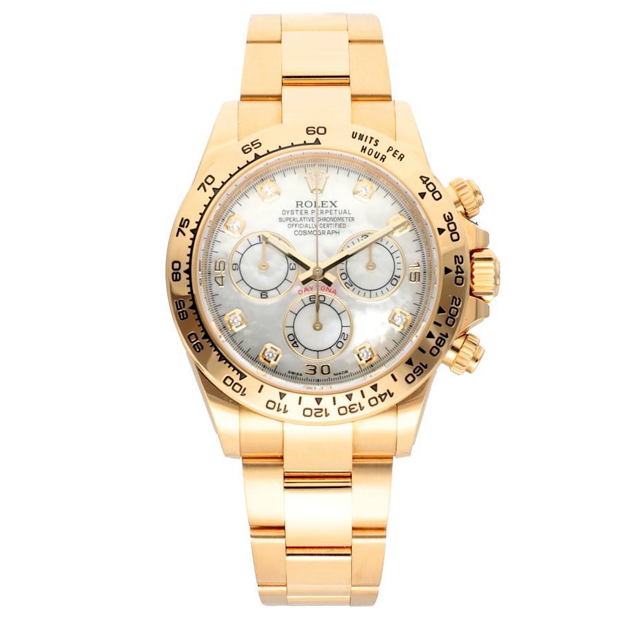 Daytona Yellow Gold White Shell Dial 40mm 2021