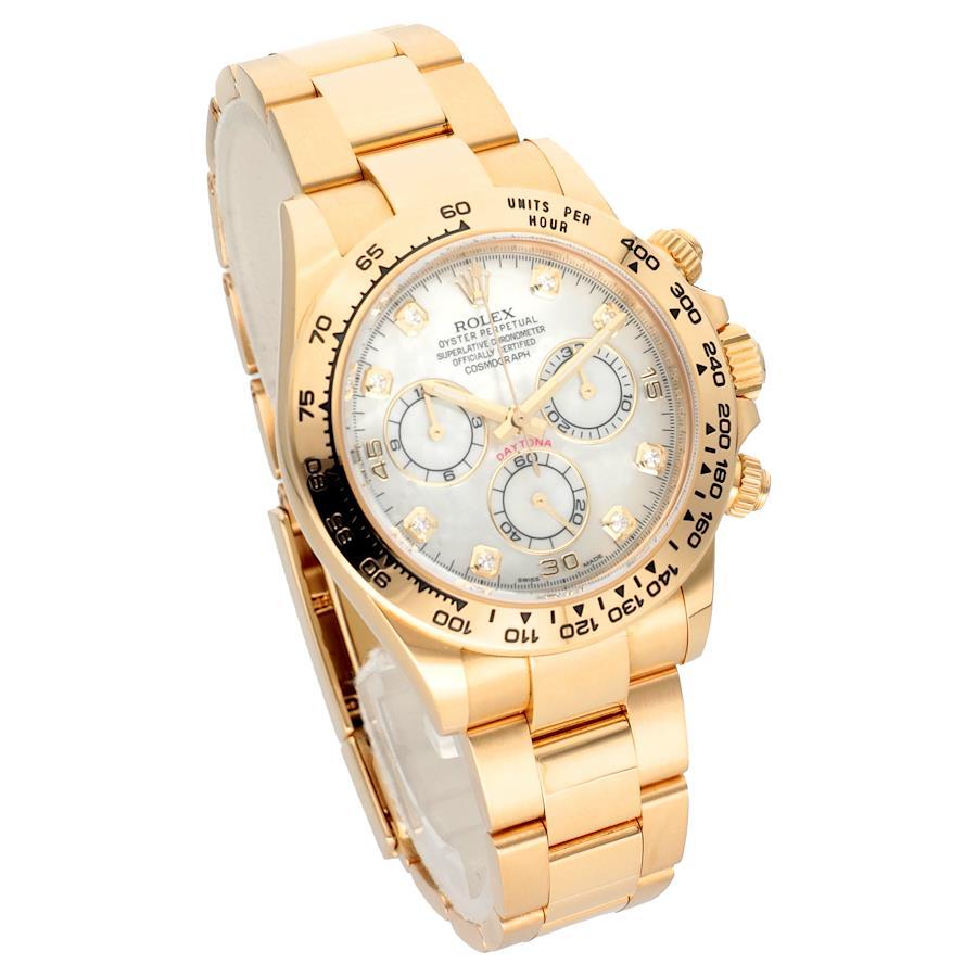 Daytona Yellow Gold White Shell Dial 40mm 2021