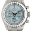 Daytona Platinum Ice Blue Dial Diamond Bezel 40mm 2018