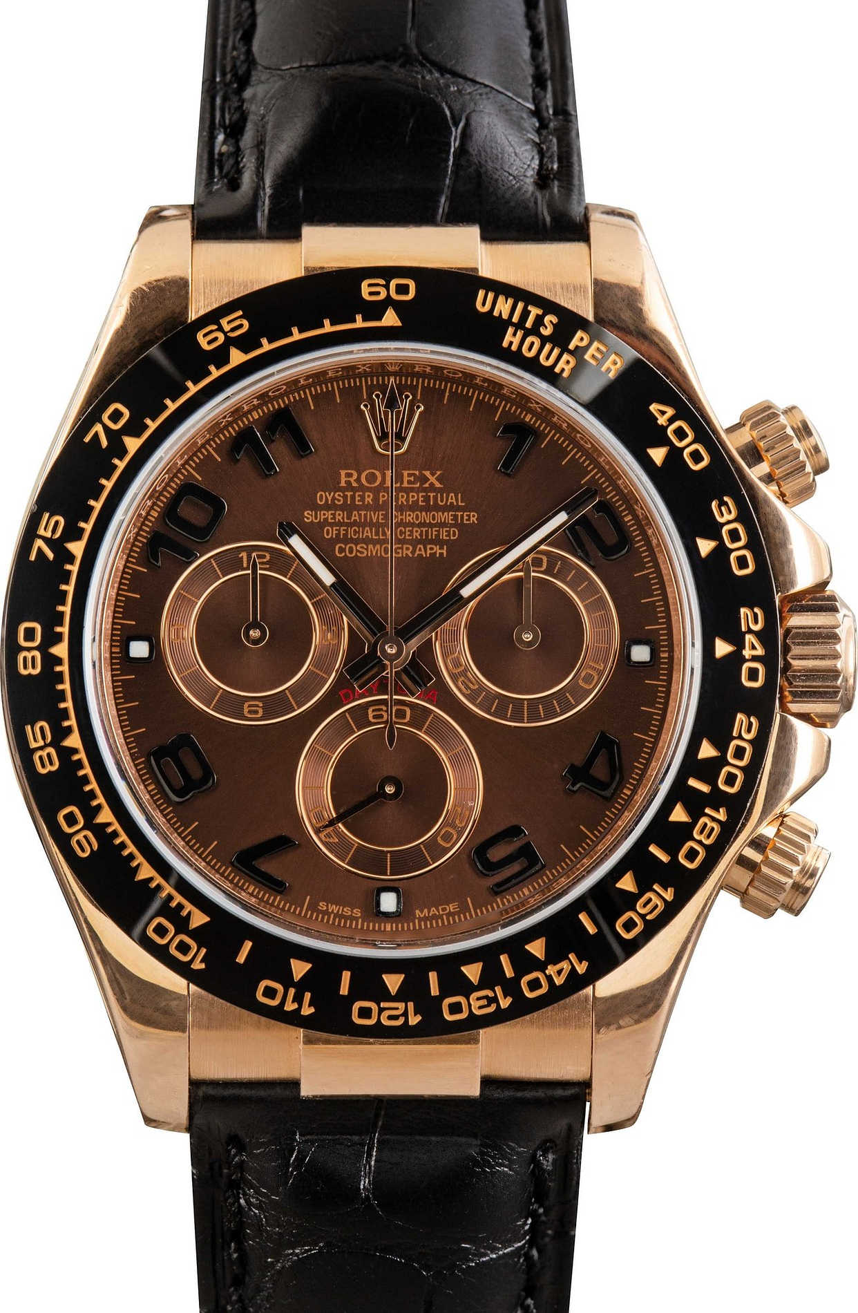 Daytona Rose Gold Chocolate Dial 40mm 2013