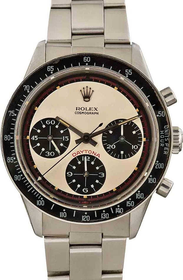 Daytona Steel White Dial Vintage 37mm 1969