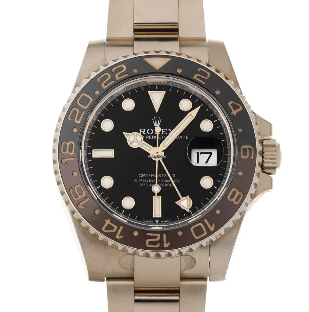 GMT Master II Rose Gold Black Dial 40mm 2025